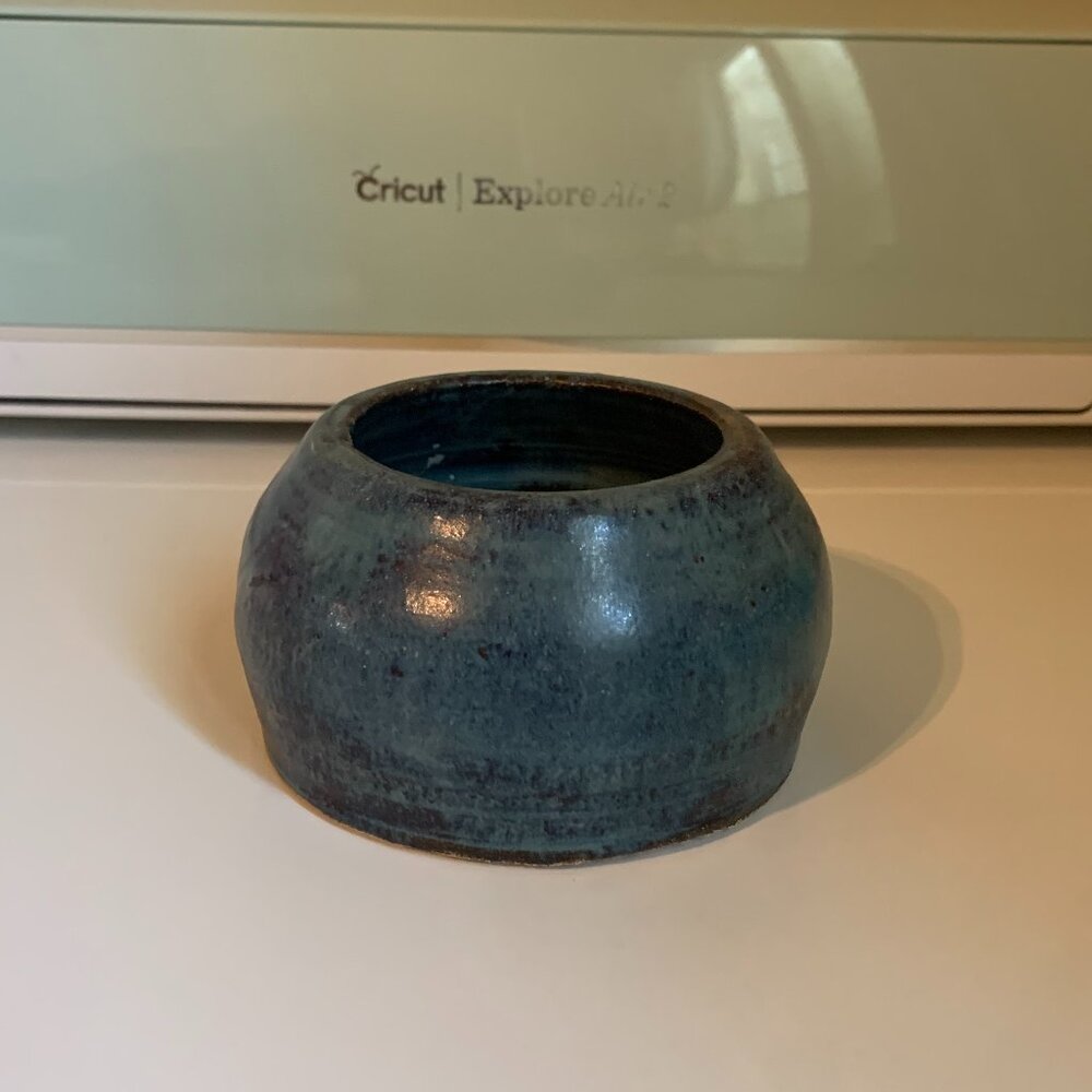Ceramic bowl, Blue